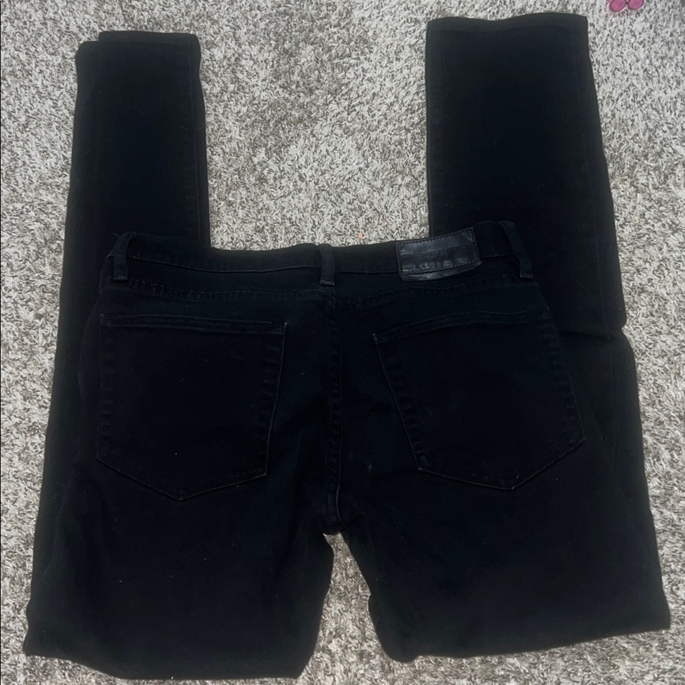 Burberry Brit  slim Straight Leg Black Jeans - Picture 4 of 11